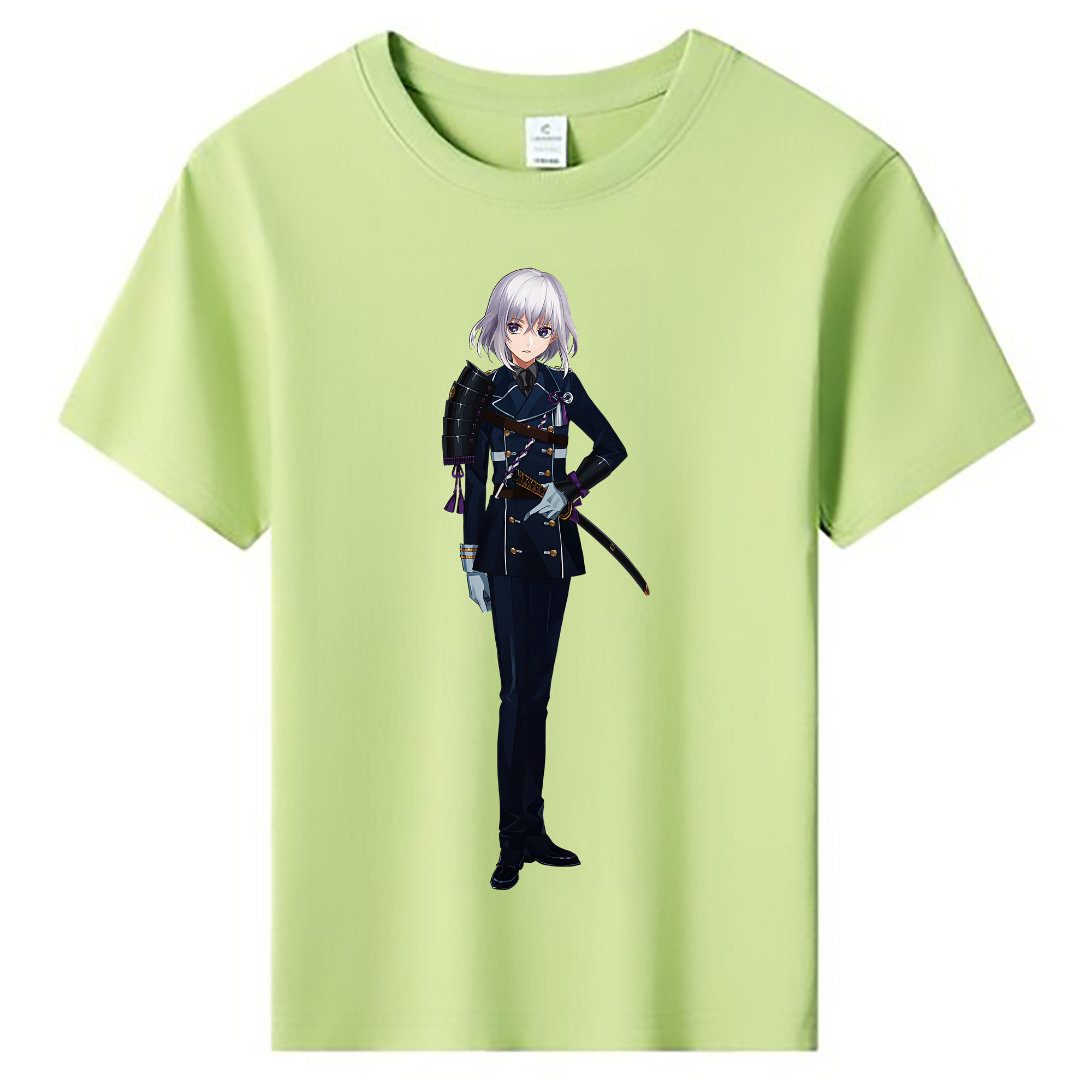 （画像用） 刀剣乱舞 Touken Ranbu 綿100％キッズTシャツ（フロントプリント）